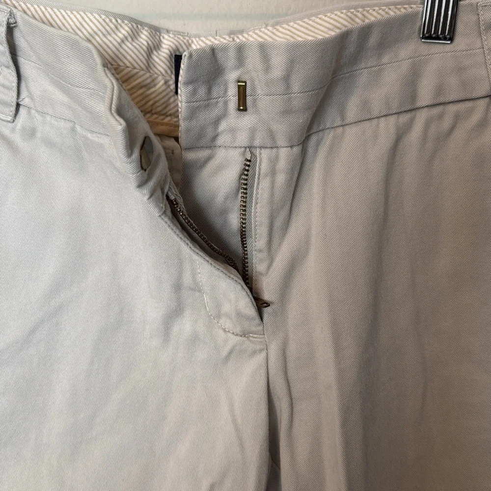 J.Crew Chino Tan Shorts Womens Size 2 100% Cotton Preppy Professional Classic - Picture 4 of 11